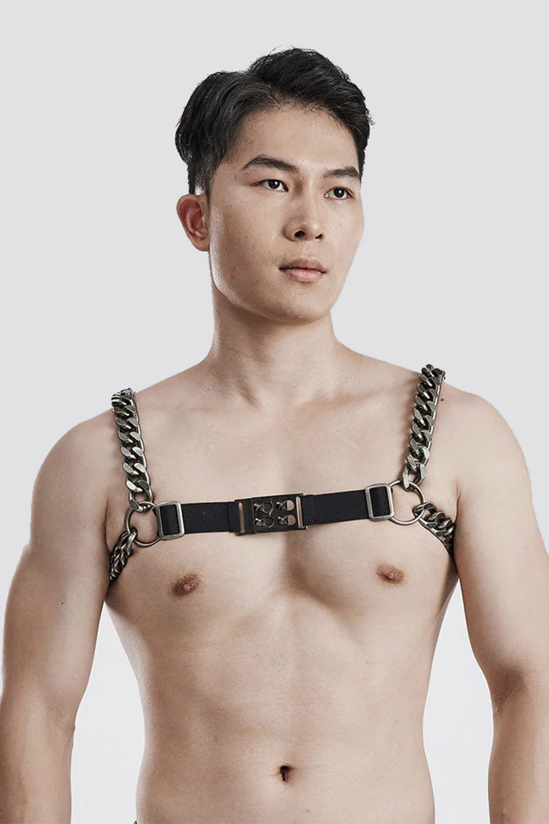 War Rig Heavy-Duty Chain Harness [Silver]