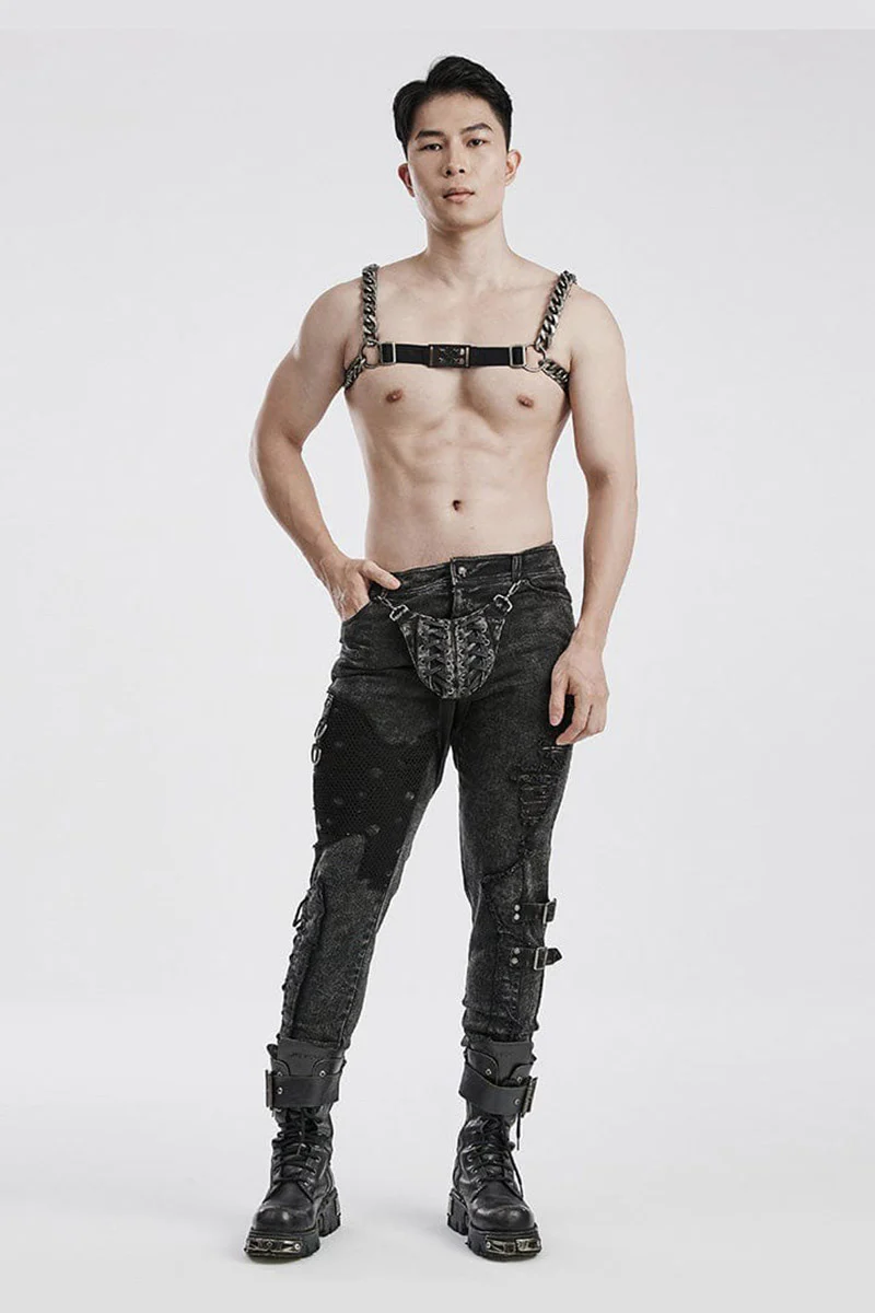 War Rig Heavy-Duty Chain Harness [Silver] - Image 2