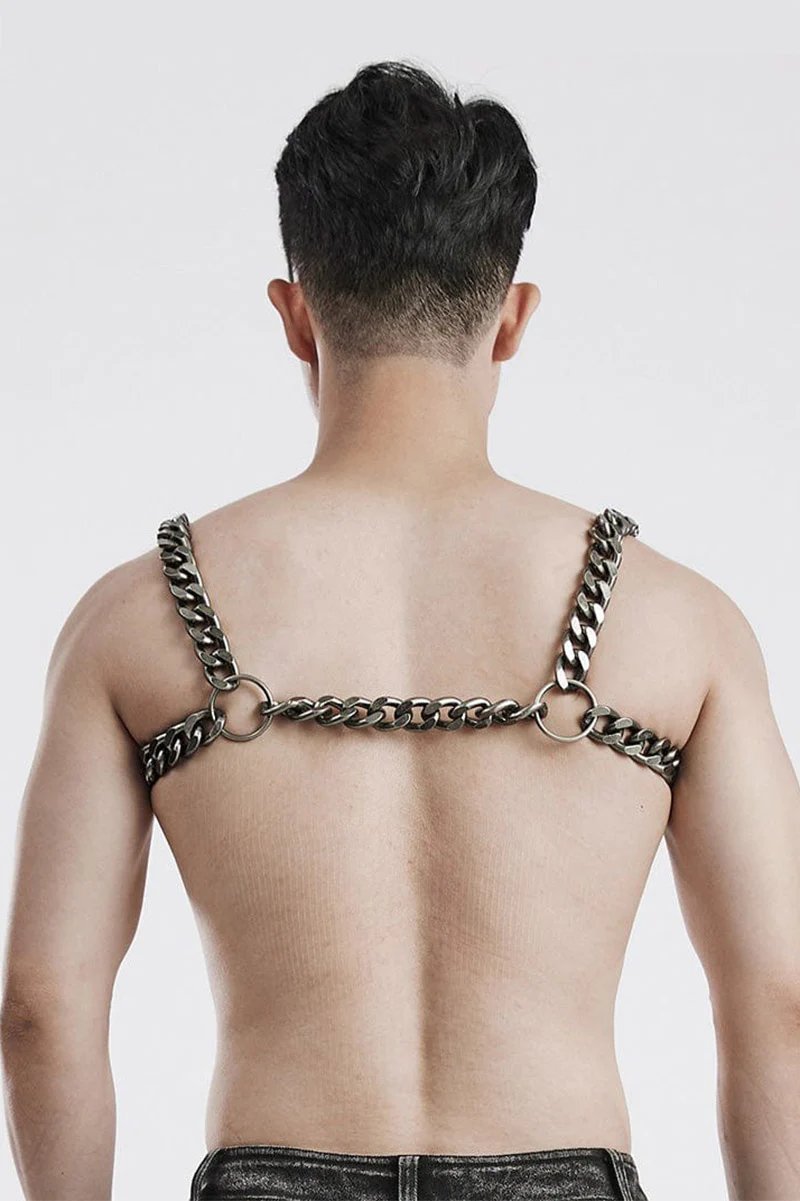 War Rig Heavy-Duty Chain Harness [Silver] - Image 4
