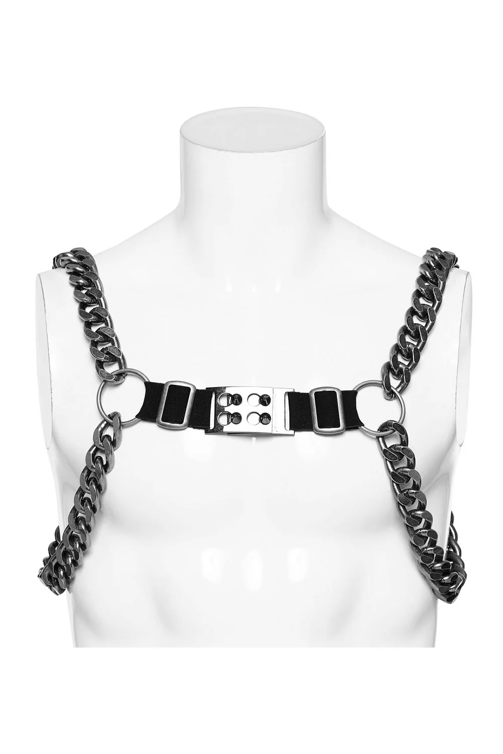 War Rig Heavy-Duty Chain Harness [Silver] - Image 5