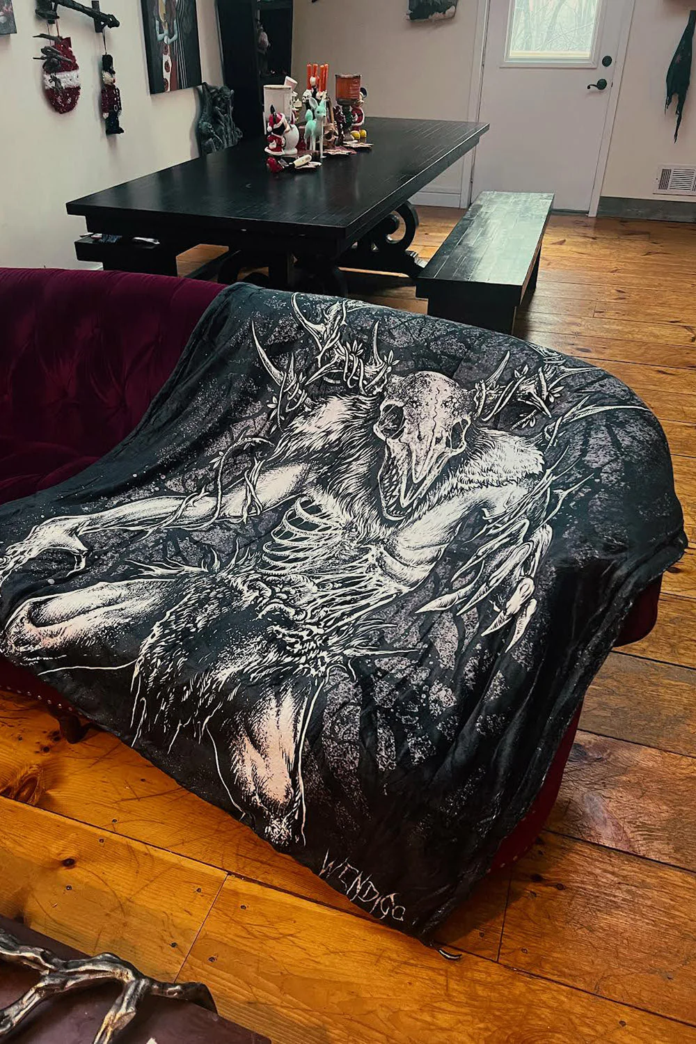 Wendigo Throw Blanket - Image 2