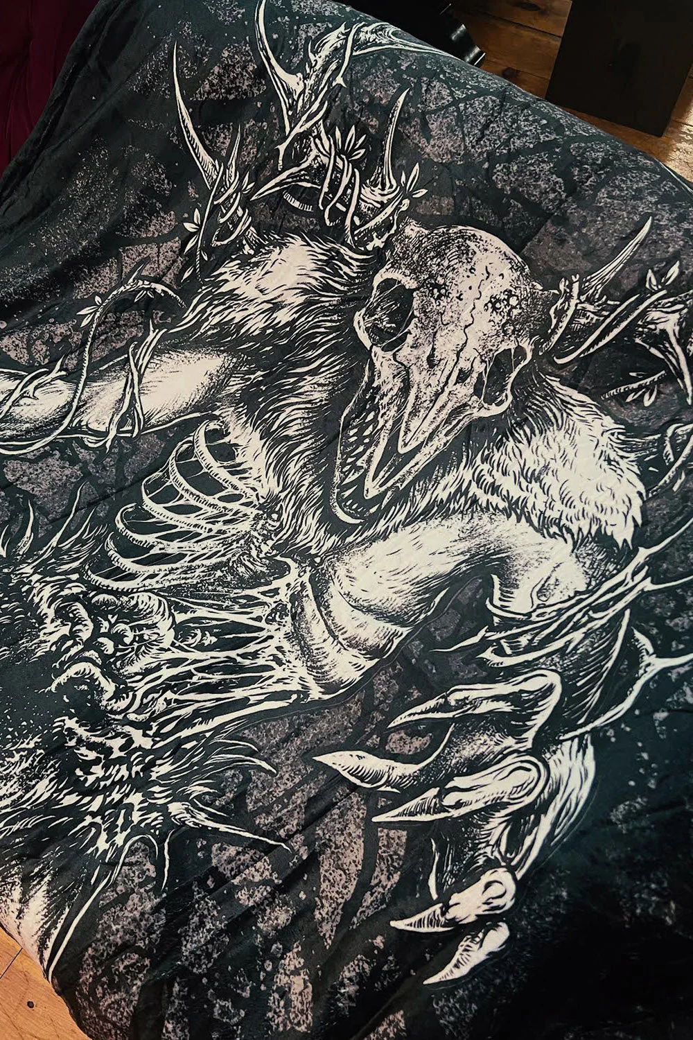 Wendigo Throw Blanket - Image 3
