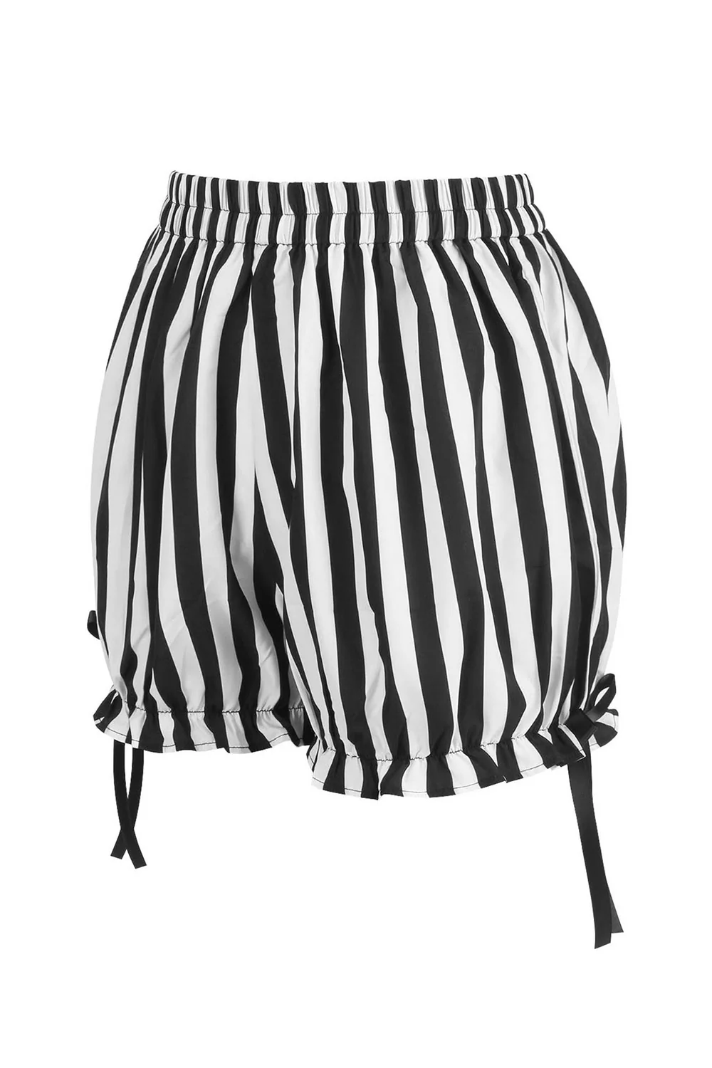 Striped Bloomers [White/Black] - Image 2