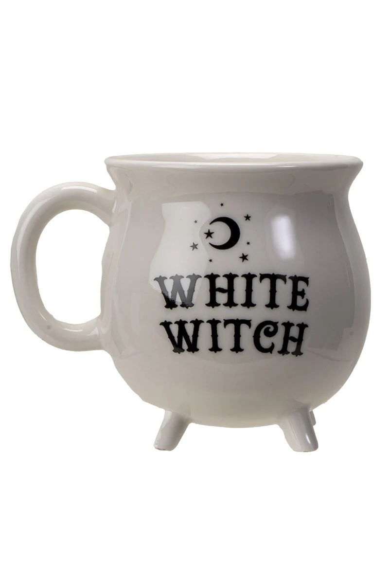 White Witch Cauldron Mug - Image 2