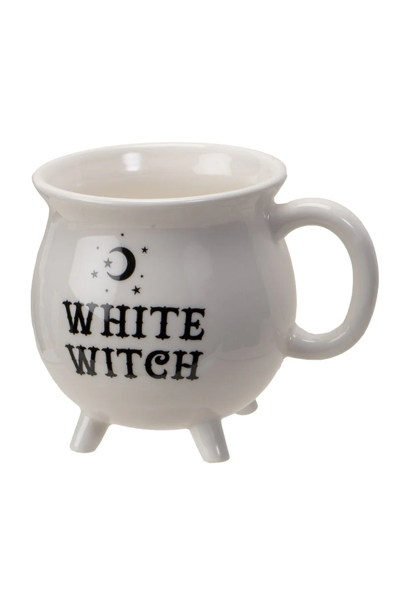 White Witch Cauldron Mug - Image 3