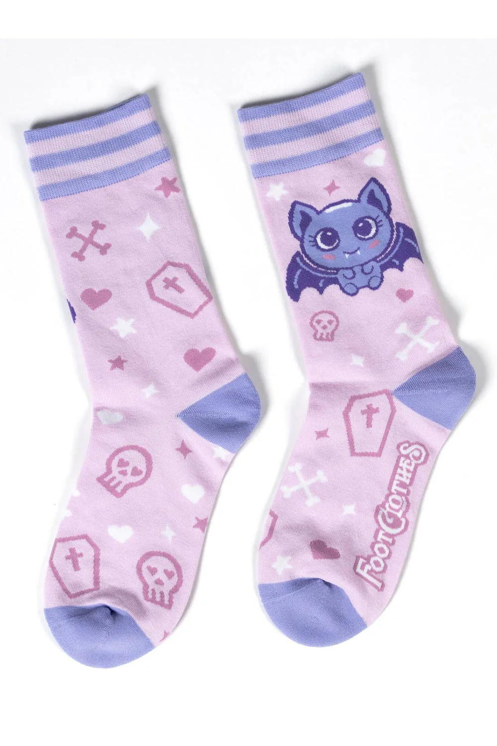 Widdle Bat Guy Crew Socks - Image 3