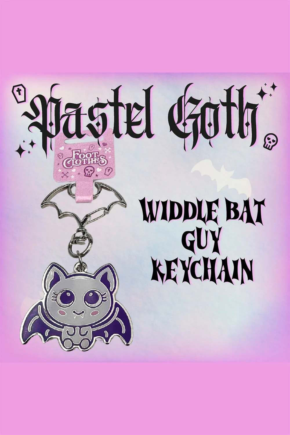 Widdle Bat Guy Keychain - Image 2