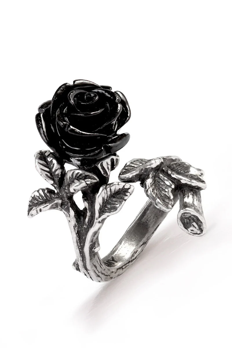 Wild Black Rose Ring - Image 4