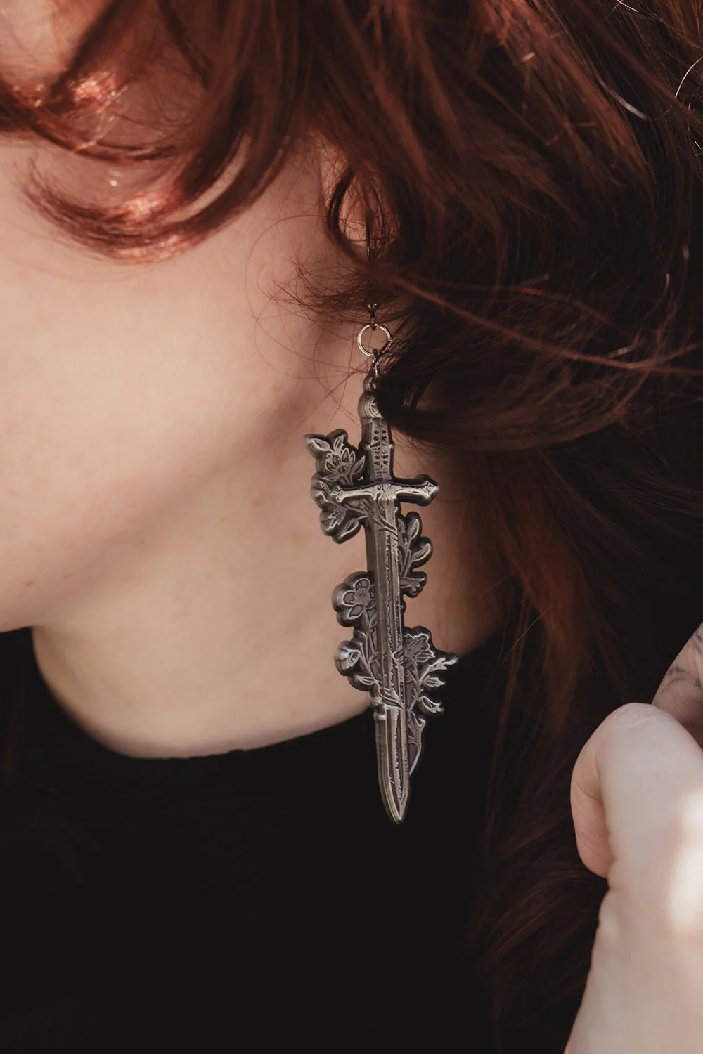 Wind Cleaver Earrings - Image 2