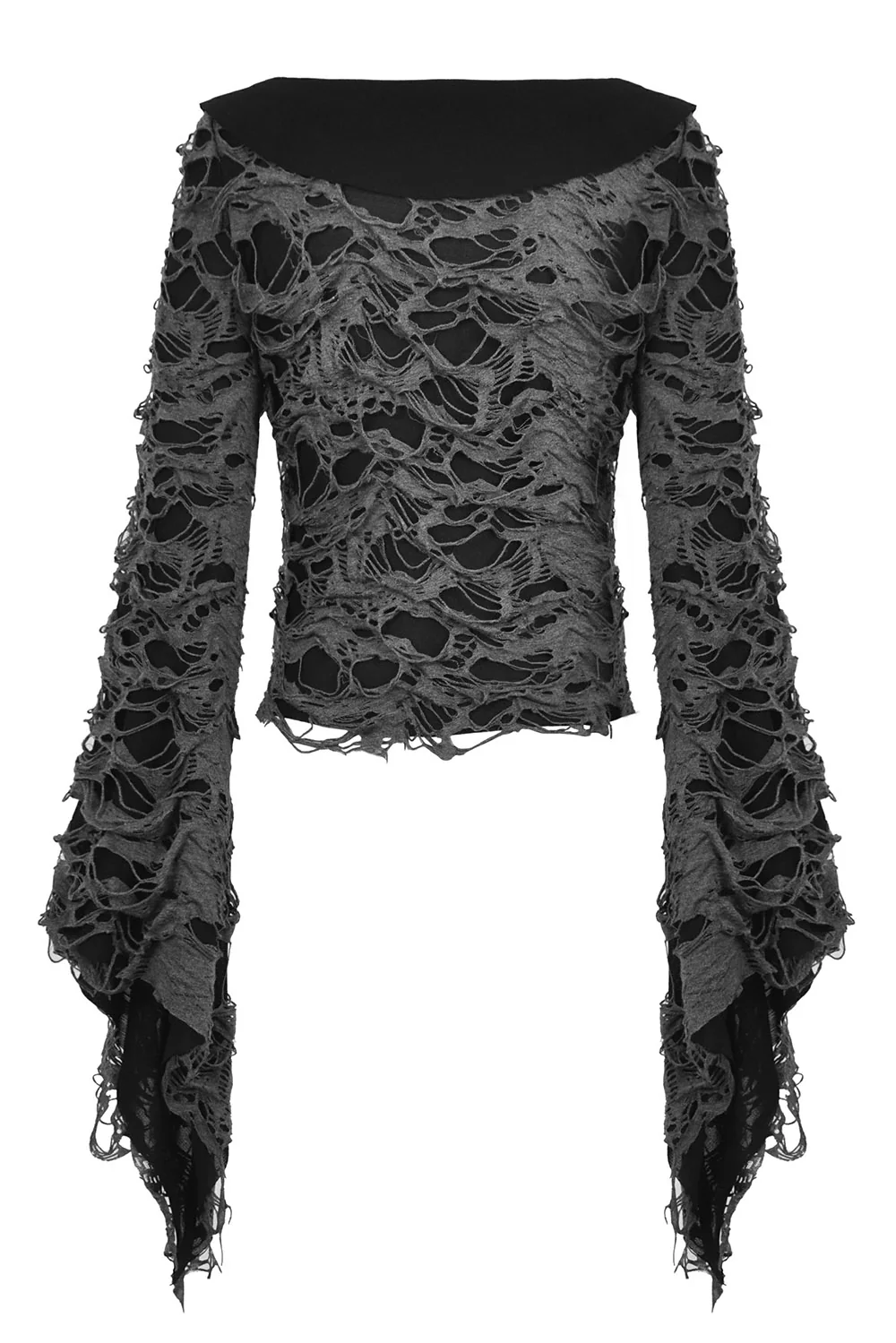 Witch Bones Tattered Top - Image 7