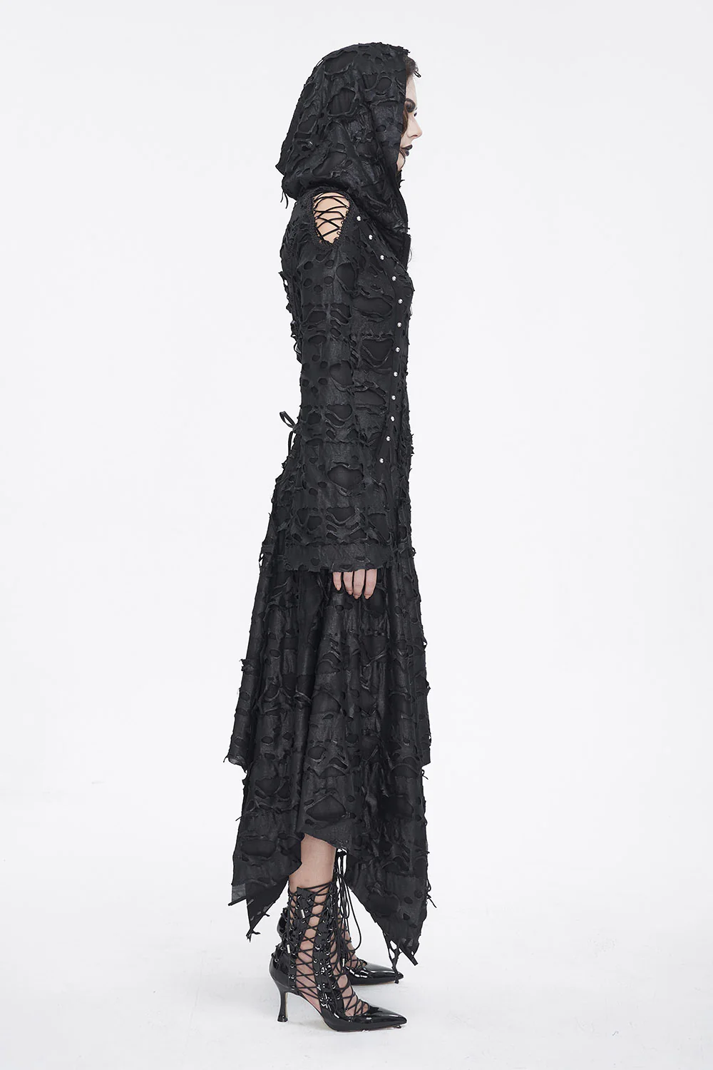 Witch Hause Hooded Dress - Image 3