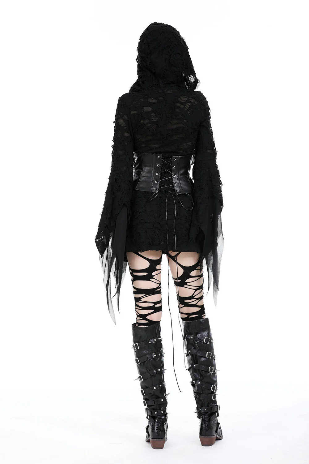 Witcher Hooded Distressed Dress - Image 6