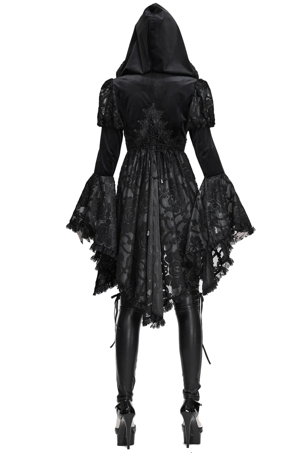 Witcheress Floral Lace Tailcoat - Image 6
