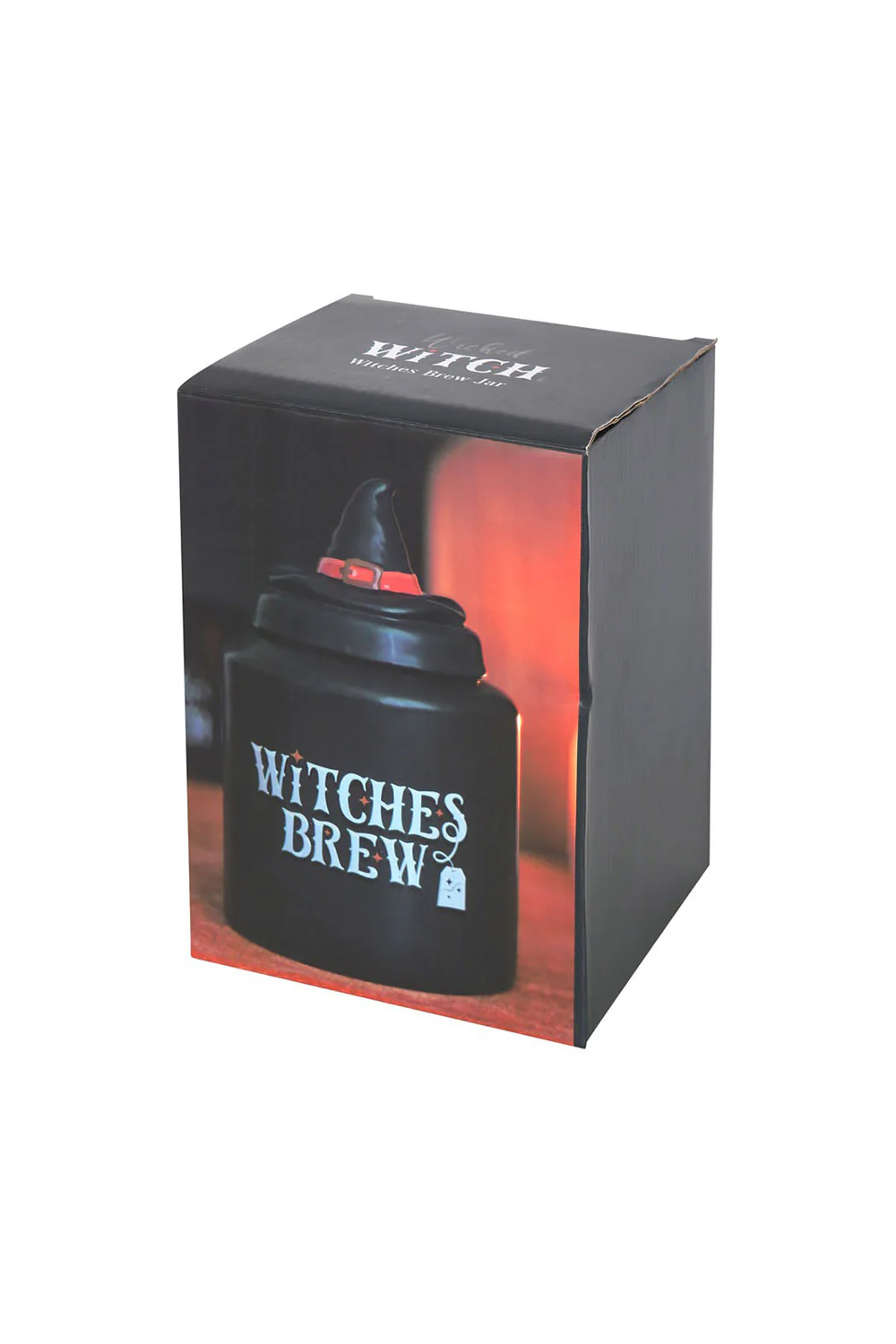 Witches Brew Ceramic Halloween Tea Canister - Image 5