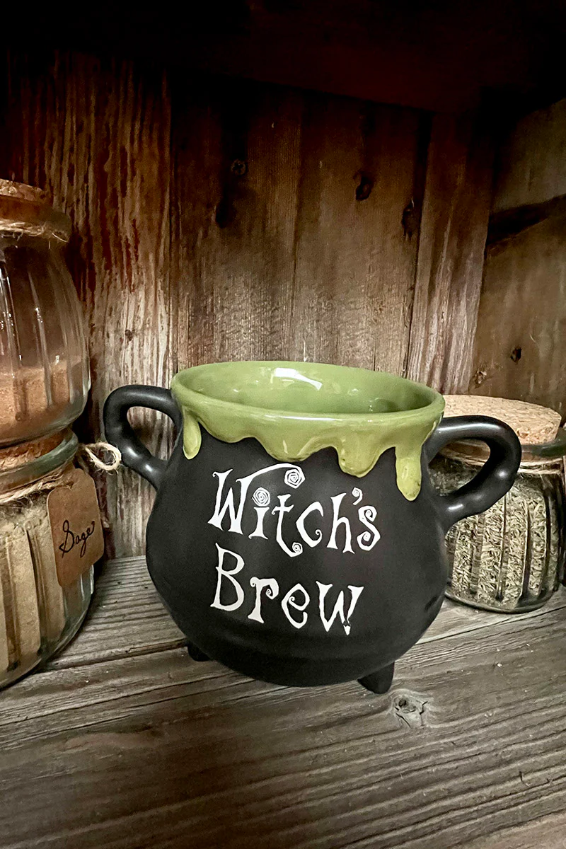 Witch's Brew Oozing Cauldron Mug - Image 7
