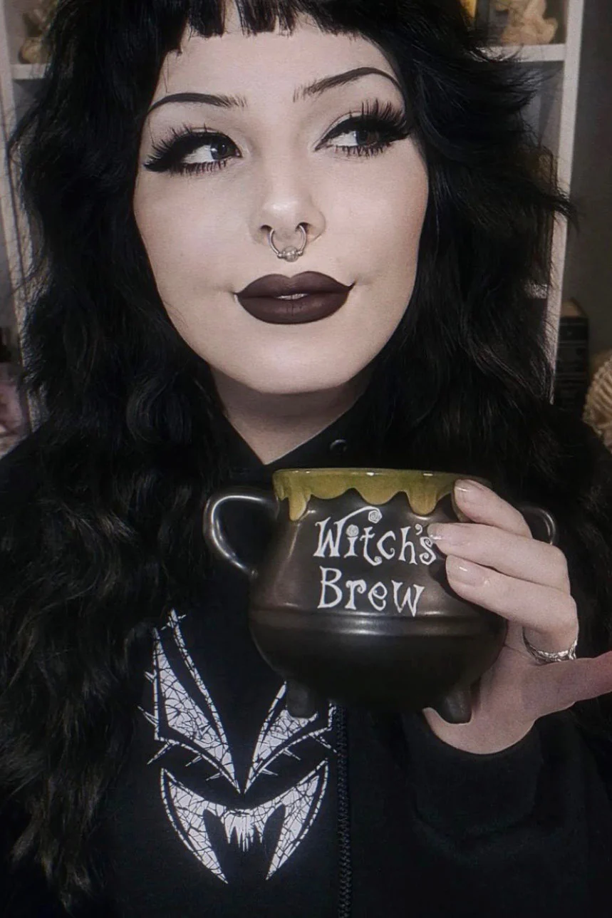 Witch's Brew Oozing Cauldron Mug - Image 8