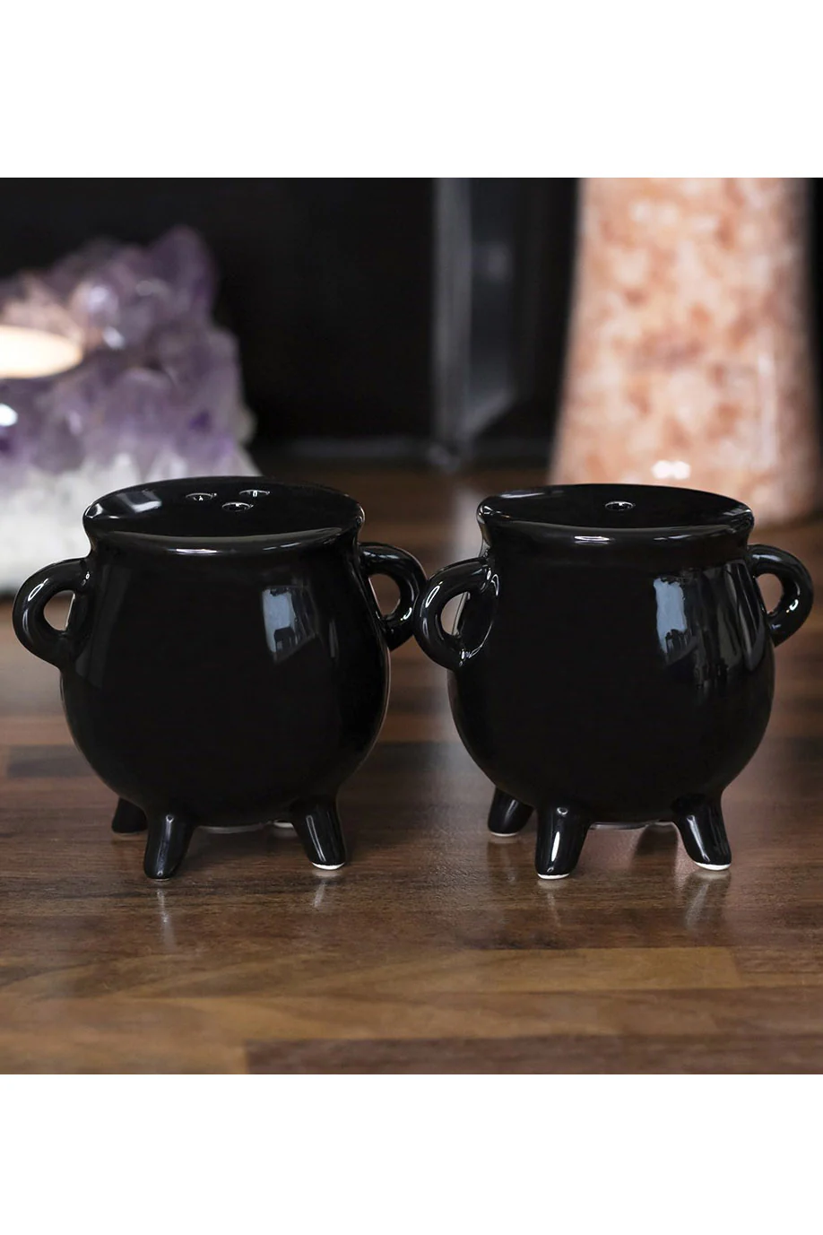 Witch Cauldron Salt & Pepper Shakers - Image 3