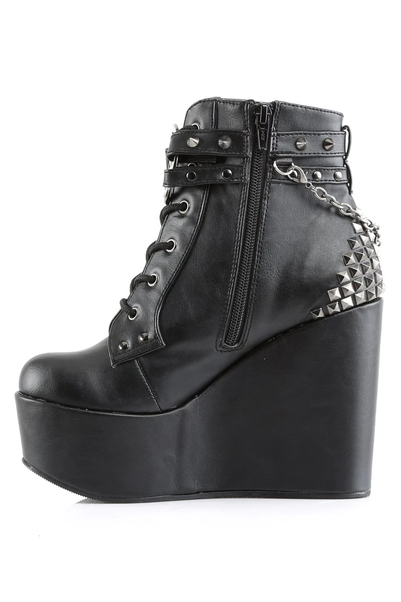 Witches Wanted Wedge Boots [POISON-101 Platforms] - Image 5