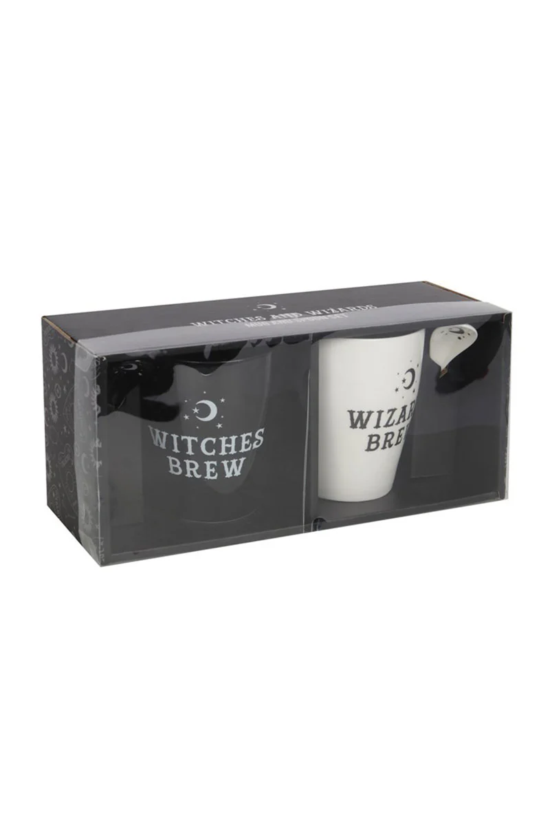Witches & Wizard Mug and Spoon Set - Image 2
