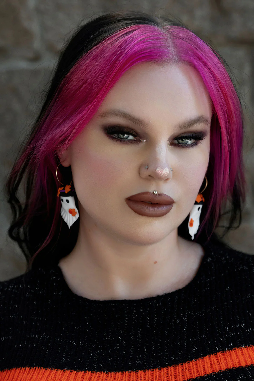 Witching Hour Ghost Earrings - Image 5