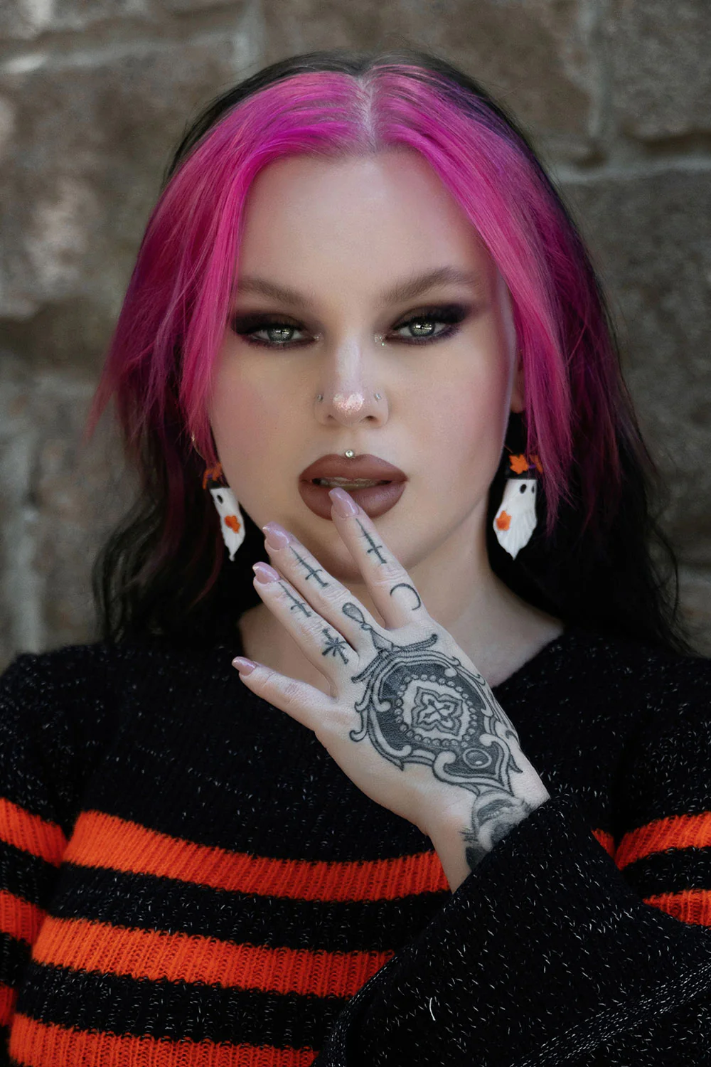 Witching Hour Ghost Earrings - Image 7