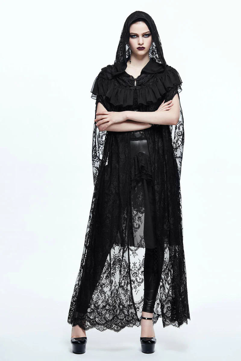 Witchling Lace Cape - Image 2
