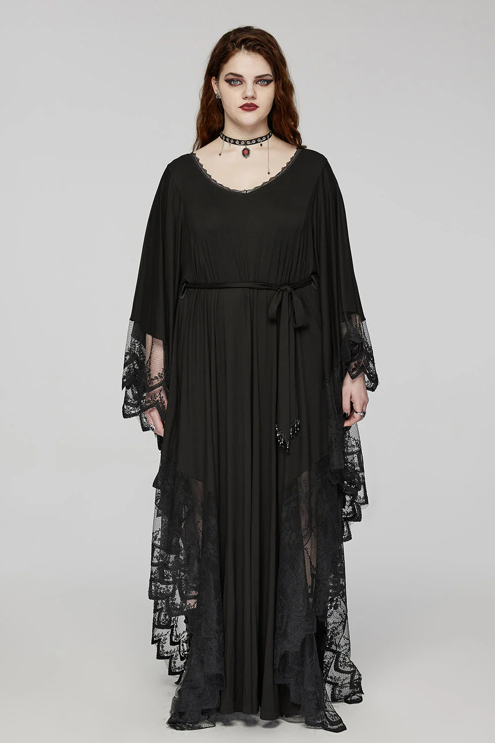 Witchy Woman Bat Sleeve Dress [Plus Size] - Image 4