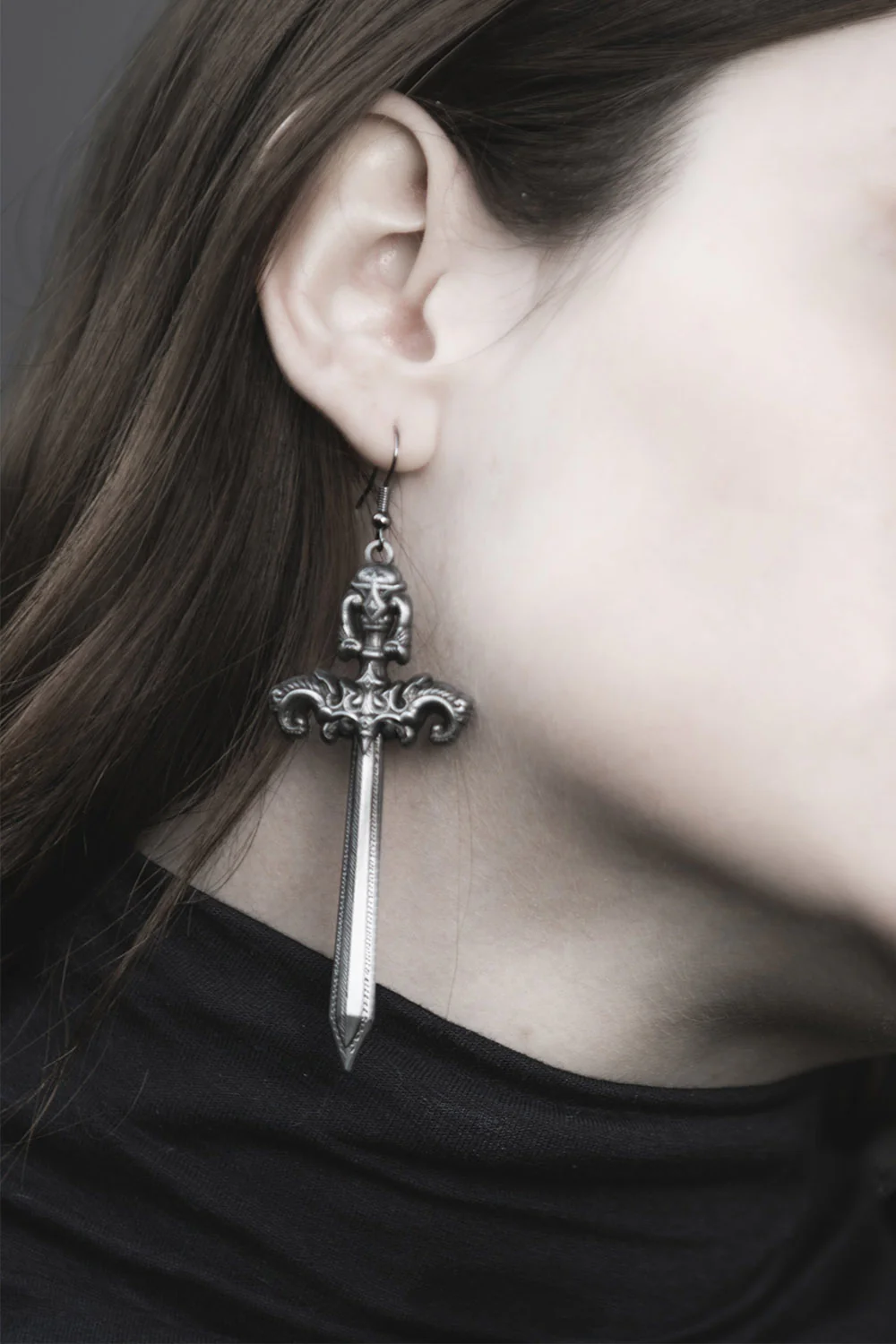 Woe Blade Earrings - Image 2