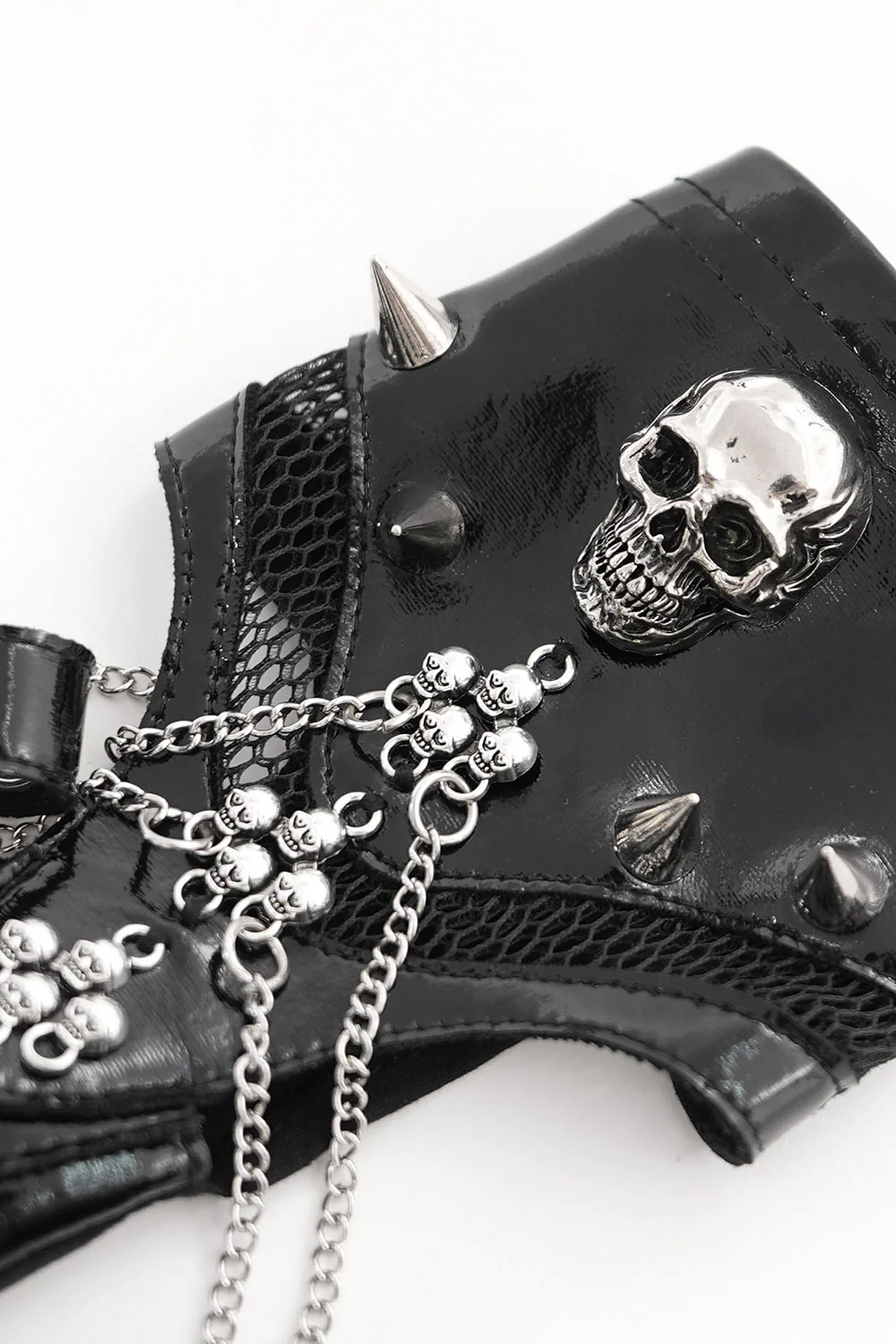 Wraith Spiked Skull Glove - Image 7