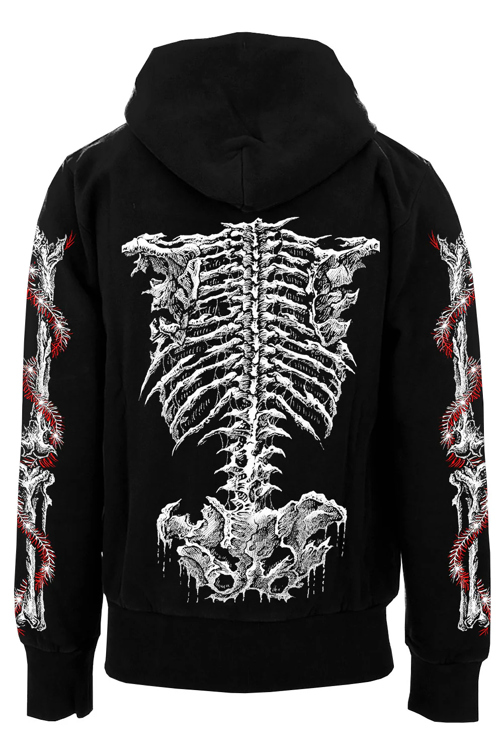 Xmas Skeleton Hoodie - Image 2