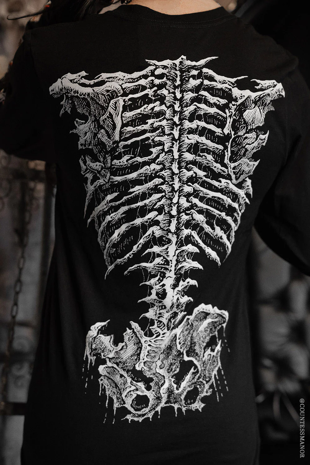 Xmas Skeleton T-shirt - Image 4