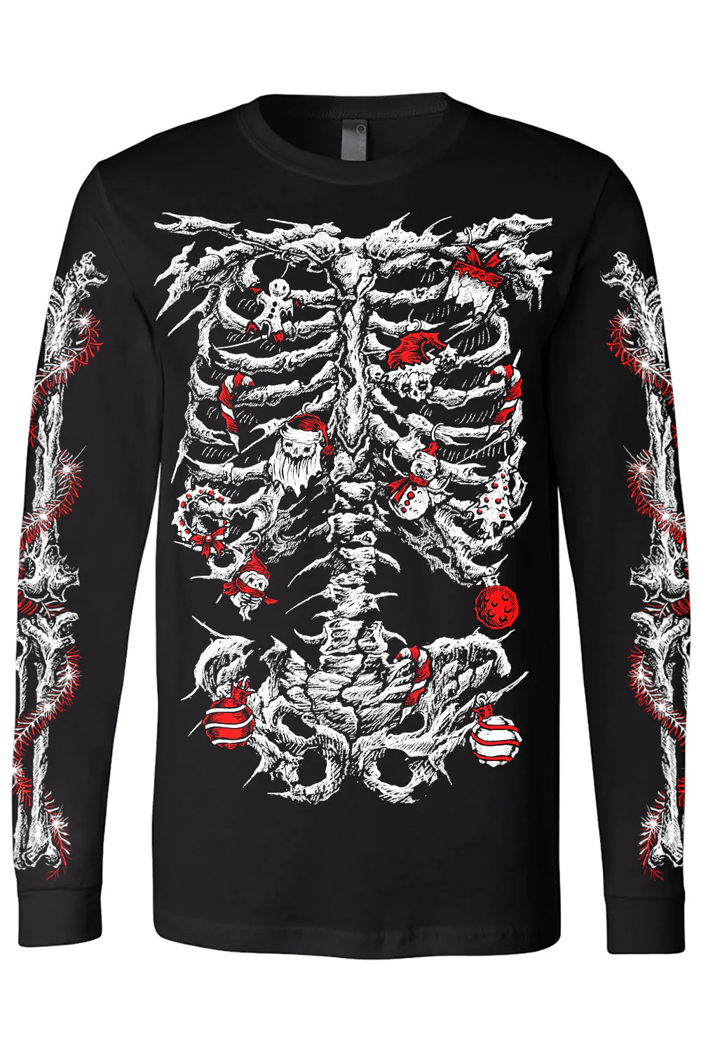 Xmas Skeleton T-shirt - Image 7