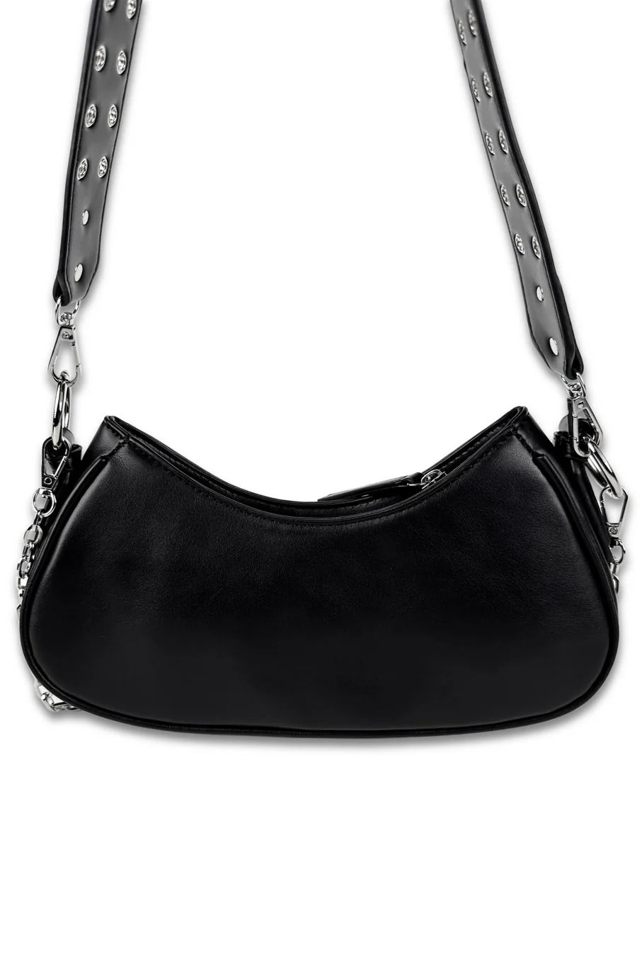 Y2K Convertible Double Belt Shoulder Bag - Image 4