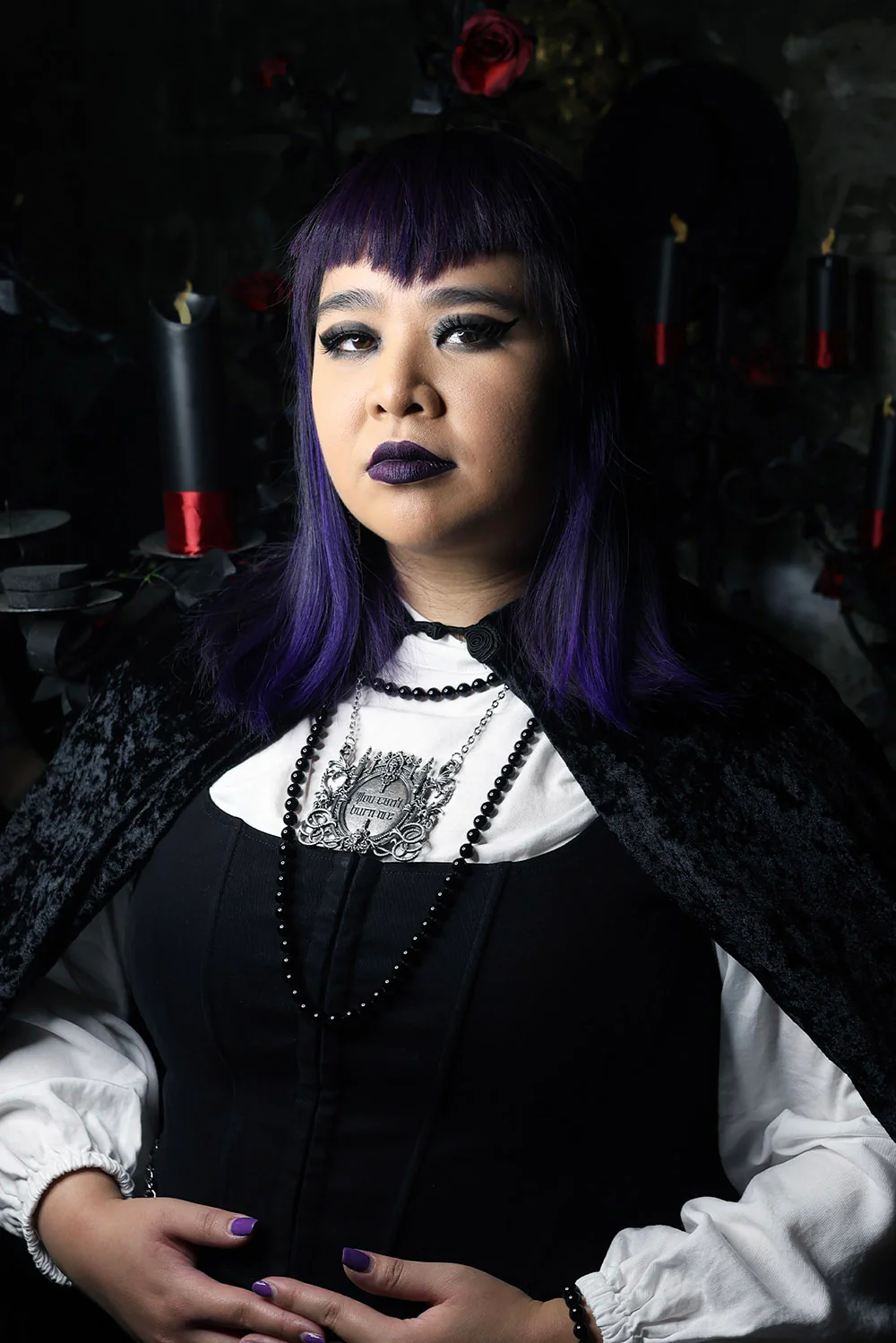 You Can't Burn Me Witch Necklace [Mother of Hades x VampireFreaks] - Image 5