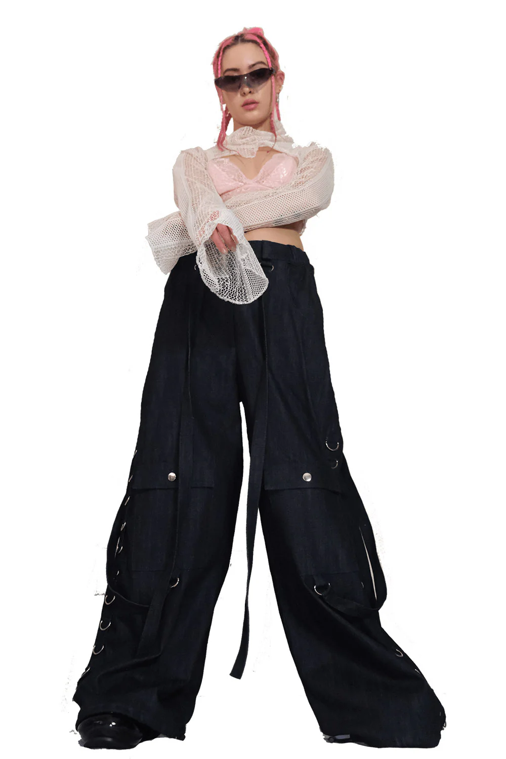 YRUFO Mecha Pants [DENIM] - Image 3