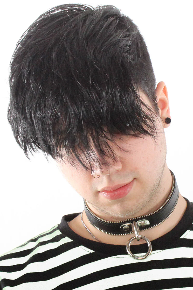 Shut Up and Zip Me Bondage Collar
