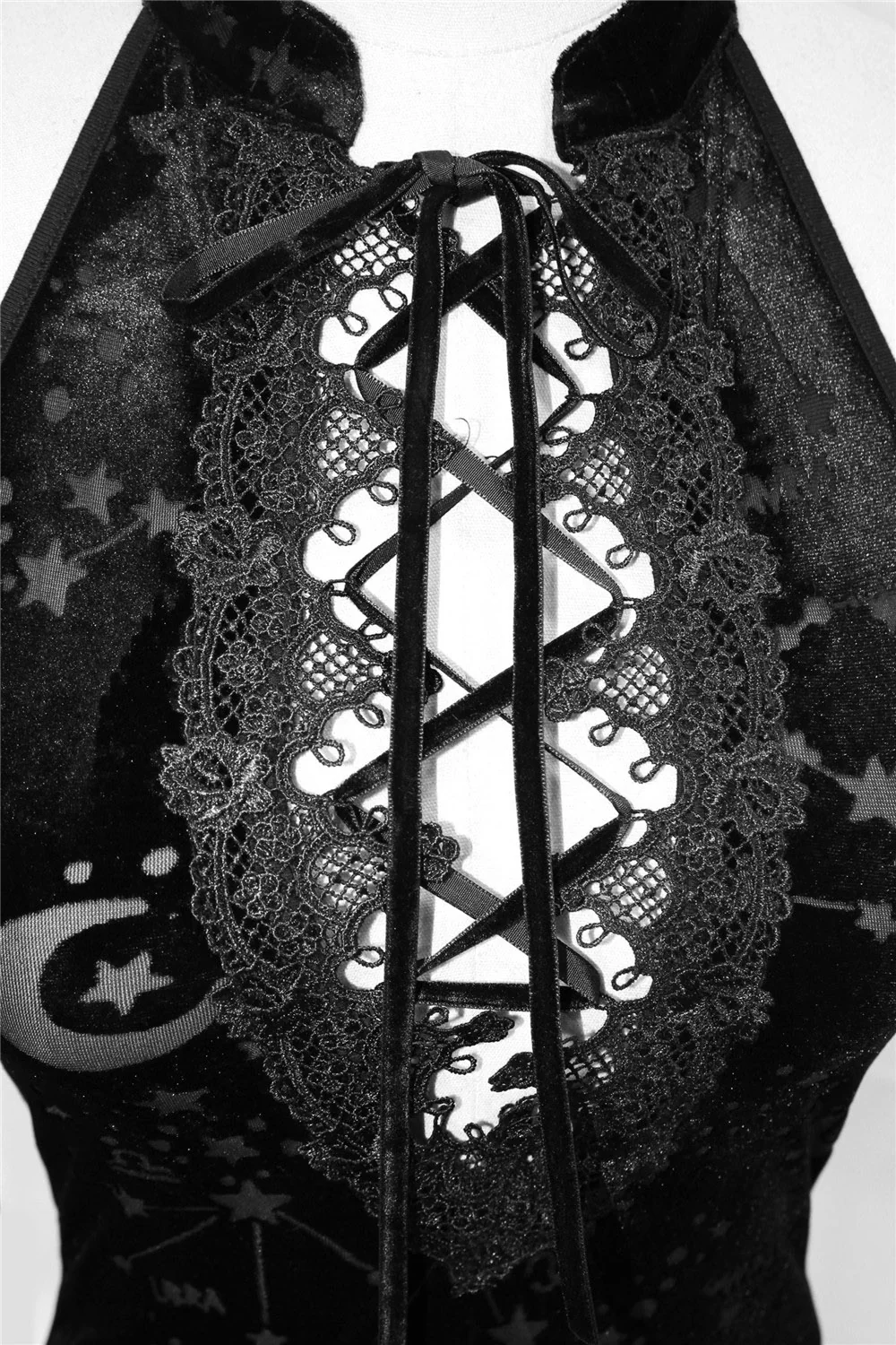 Zodiac Velvet Halter Top - Image 5