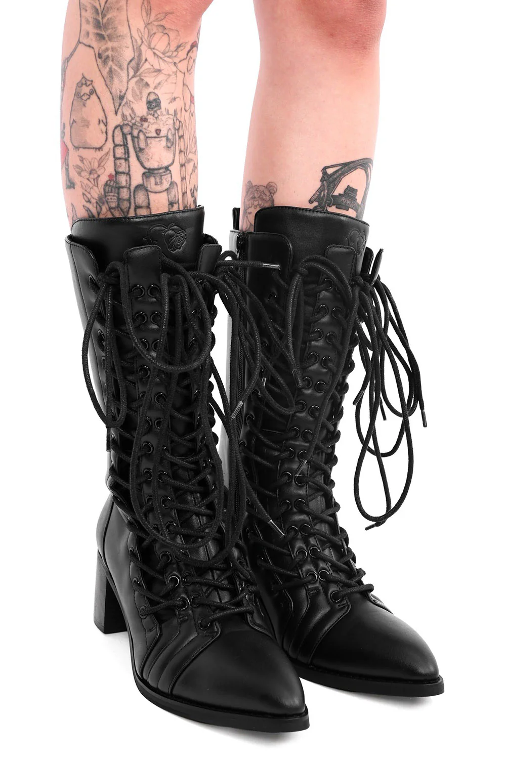 Zoey Corseted Boots