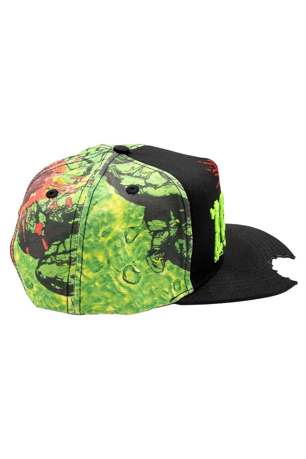 Zombie Bite Sublimation Baseball Hat - Image 3